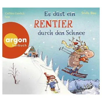 Es düst ein Rentier durch den Schnee - Blau, Smilla