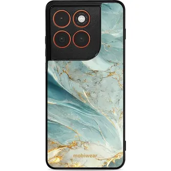 Pouzdro na mobilní telefon Lesklý kryt Mobiwear Glossy - Motorola Edge 70 - G022G Zelenkavý a zlatavý mramor (Prémiové lesklé pouzdro, obal, kryt Mobiwear Glossy na mobil Motorola Edge 70 - G022G Zelenkavý a zlatavý mramor, materiál Plast + TPU silikon - krytí po všech stranách,)