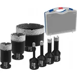 Diamantové korunky DEDRA Vrtací korunky pájené ve vakuu 6 8 10 12 28 35 68mm M14