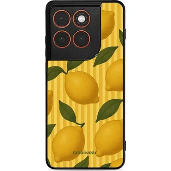 Pouzdro na mobilní telefon Lesklý kryt Mobiwear Glossy - Motorola Edge 70 - GP81G Citrony (Prémiové lesklé pouzdro, obal, kryt Mobiwear Glossy na mobil Motorola Edge 70 - GP81G Citrony, materiál Plast + TPU silikon - krytí po všech stranách, neošoupatelný potisk, tenké provedení,)
