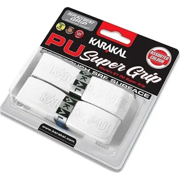 Tenis Karakal PU Super Grip White 2ks