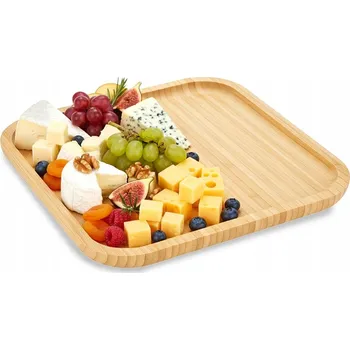 Servírovací tác dřevěný 25x25 cm