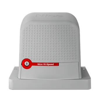 Pohon brány NICE S.p.A. Zálohovatelný rychlý pohon ROBUS 600HS pro posuvnou bránu do 600 kg