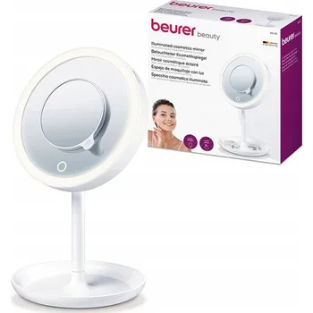 Zrcadlo Zrcadlo Beurer stojící kulaté, rám plast 175 x 175 mm