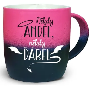 Dárkový hrnek Někdy anděl