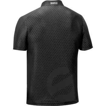 Pánské tričko Sparco Subly polokošile, barva: černá, velikost: XS