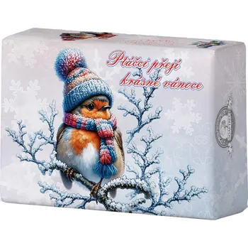 Mýdlo Mýdlo 200 g - Ptáčci přejí krásné Vánoce 200 gram 201 gram