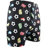 Pánské trenky Lonka černé (Karlos - fotbal)