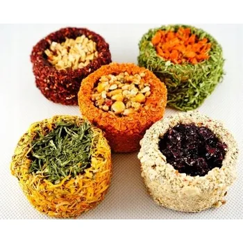 Krmivo pro hlodavce Ham Stake | Pamlsky pro hlodavce - Sushi s petrželkou a mrkví