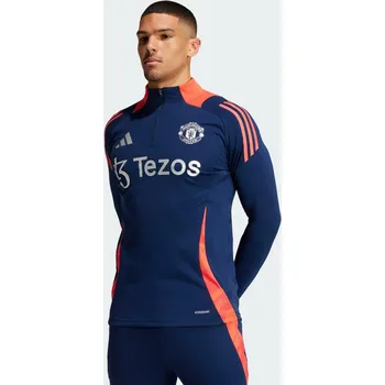 ADIDAS Tréninkový top Manchester United Tiro 24 M MODRÁ|ČERVENÁ