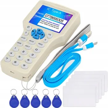 Programátor čtečka RFID klíčů, klonovač, sada