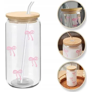 Sklenice Sklenice na kávu a čaj Ecarla 500 ml 1 ks