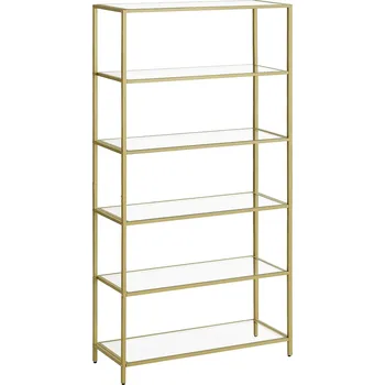 regál Policový regál Vasagle Umbulo zlatý