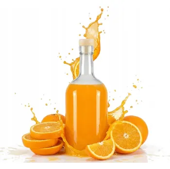 Obraz Butelka BLANKA 500ml + KOREK na nalewki - víno, džus