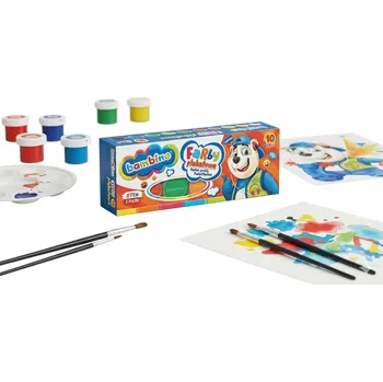 Výtvarná barva Plakátové barvy Bambino 10 ks x 20 ml