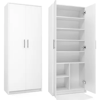 Knihovna Regál TopEshop 74 x 180 x 35 cm bílý