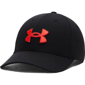 Kšiltovka Pánská kšiltovka Under Armour BLITZING LOW ADJ Black/Venom Red