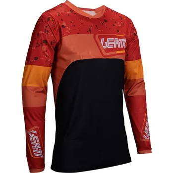 cyklistický dres Dres LEATT 4.5 Enduro Offroad Burn 3XL