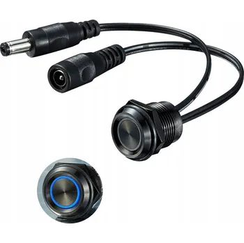 vypínač Senzor Media-Comp dotykový spínač stmívač černý 12-24V 2A