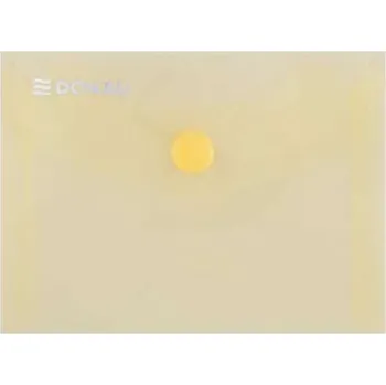 Kancelářské potřeby Zakládací pouzdro s drukem Donau - A7, 180 mic, žluté, 1 ks