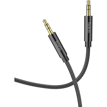 Datový kabel HOCO UPA19 Aux kabel - 3,5mm jack / 3,5mm jack / 2m / černý