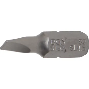 Bit Bit, pohon vnější šestihran 6,3 mm (1/4"), plochý 4,5 mm - BGS 8198