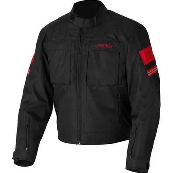 Sport NERVE Move letní bunda na motorku černá-červená velikost M