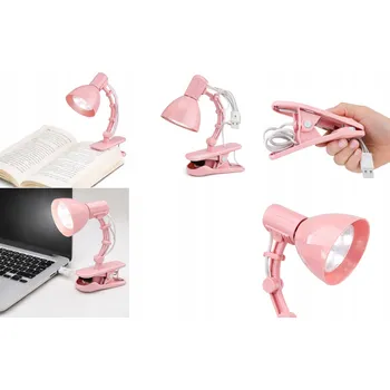 Lampička Stolní lampička Grundig LAMPičKA NA ČTENÍ růžová, výkon až 40 W