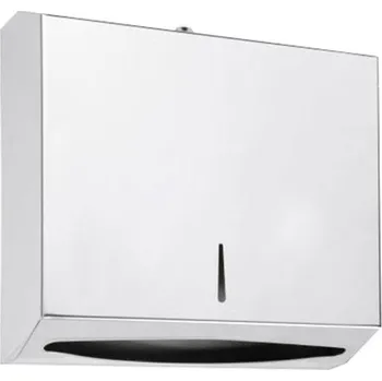 Zásobník na papírové ručníky SAPHO Zásobník na papírové ručníky 285x265x105 mm, leštěná nerez (113103031) XP047