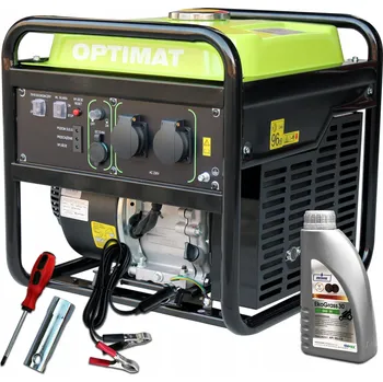 Elektrocentrála Přenosná elektrocentrála jednofázová OPTIMAT 3500 W benzínová