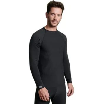 Dámská mikina DAMART Tričko s dlouhými rukávy Damart Comfort Thermolactyl 3 ČERNÁ