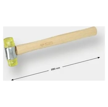 Kladivo Brilliant Tools BT071925 Umělohmotné kladivo pro šetrnou práci, Ø 32 mm