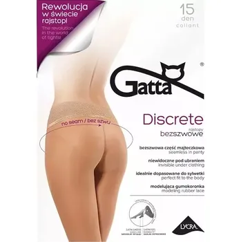 Dámská móda Dámské punčochové kalhoty Gatta Discrete 15 den golden/odd.béžová 2-S