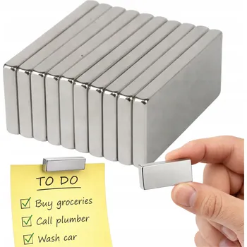 Dekorativní magnet MAGNET MAGNET PLOCHÝ 10 KS 12MM x 4MM x 1,5MM