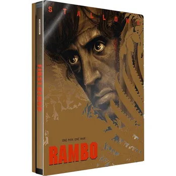 Blu-ray film Rambo - 4K Ultra HD Blu-ray + Blu-ray Steelbook (bez CZ) Limitovaná edice