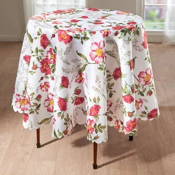 ubrus Ubrus Květiny bílá/potisk 85x85 cm 85 x 85 cm