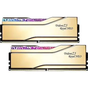 Operační paměť G.SKILL 32GB KIT DDR5 6000MHz CL26 Trident Z5 Royal Neo Gold