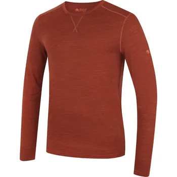 Pánské triko Zulu Merino 160 Long Velikost: XL / Barva: oranžová