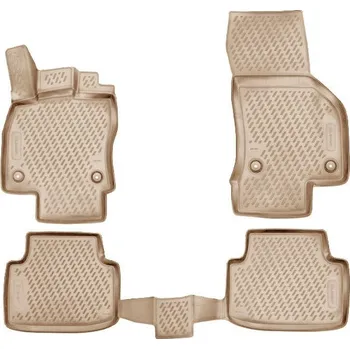 autokoberec Gumové autokoberce VW Passat 2015-2023 (béžové)