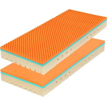 Matrace Středně tvrdá matrace SUPER FOX 1+1 Zdarma, 135kg, líná bio pěna,