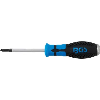 Šroubovák Šroubovák křížový PH 1 x 75 mm, 6ti hranný dřík,1/4" vnitřní čtyřhran – BGS 4908