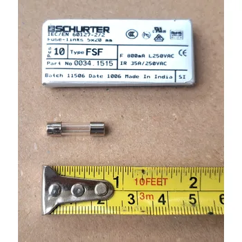 Příslušenství ke kotli Vetim FANDA pojistka zapalování hořáku 6,3A 25S/32S /GREEM ECO THERM/