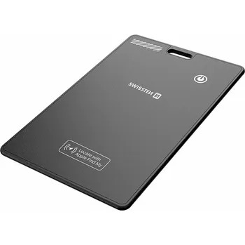 Lokátor Chytrý lokátor SWISSTEN Find Card s funkcí Apple Find My - černý