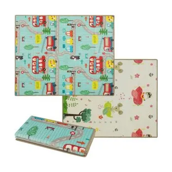 Hračka pro kojence Oboustranná skládací dětská podložka BE10077G - A COSTWAY