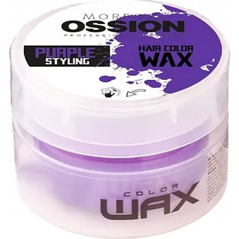 Stylingový přípravek MORFOSE COLOR VOSK BARVÍCÍ VOSK NA VLASY PRO STYLING PURPLE FIALOVÁ 100ML