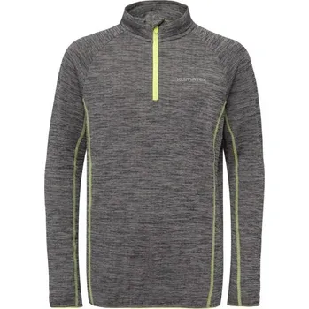 Běžecké oblečení Klimatex MAKAU Dětský funkční pulovr, šedá, 134