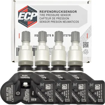 Čidlo automobilu 4x senzor tlaku TPMS 5Q0907275B Volkswagen Sharan 7N Touran Touareg