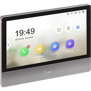 Počítačové příslušenství DS-KH8350-WTE1 - Monitor pro videovrátný IP 2. generace, 7" IPS LCD, PoE - Hikvision