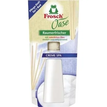 Osvěžovač vzduchu Frosch Oase Osvěžovač vzduchu Creme Spa s tyčinkami 90 ml