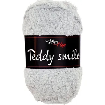Příze Vlna - Hep příze Teddy smile 1008 šedá
